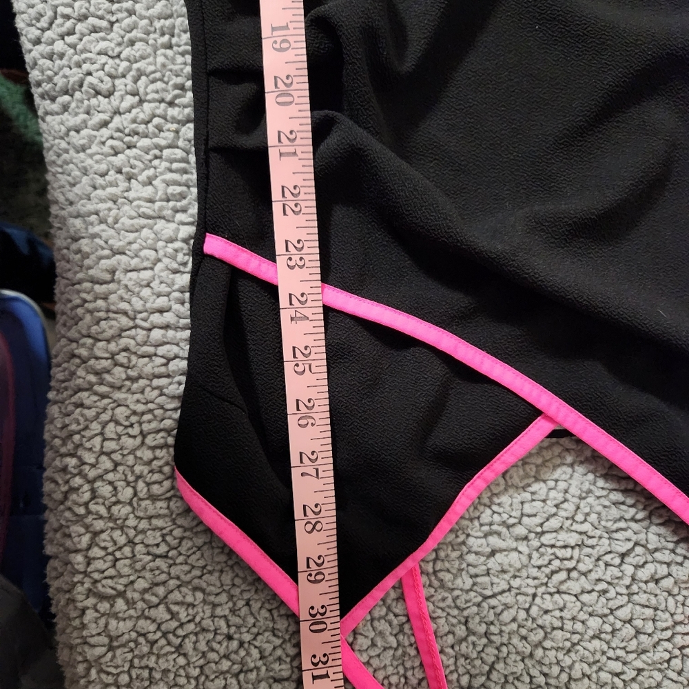 Almost Famous Black and Pink Midi Dress - Picture 6 of 7